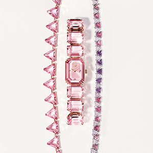 Swarovski Infinity Heart Jewelry Collection, Necklaces and Bracelets, Rose Gold & Rhodium Tone Finish, Clear Crystals