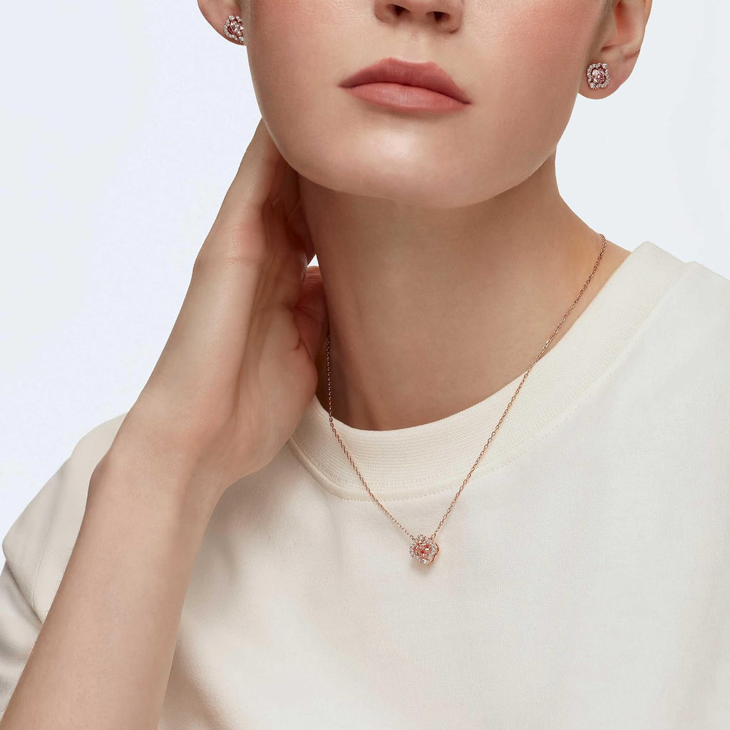 Swarovski Sparkling Dance Crystal Necklace and Earrings Set Jewelry Series